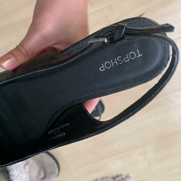 Topshop Slingback Flats - Picture 2 of 2